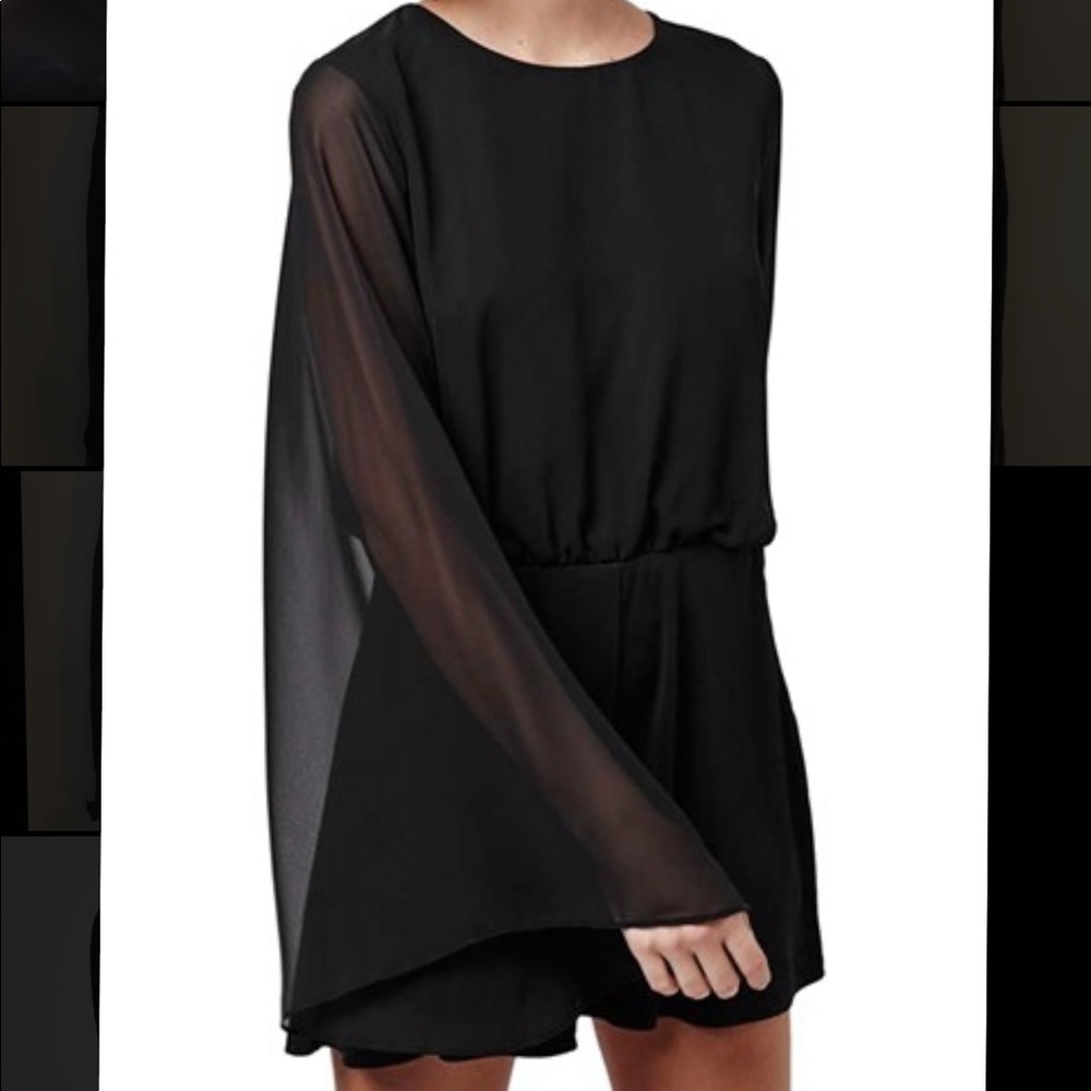 Long sleeve romper